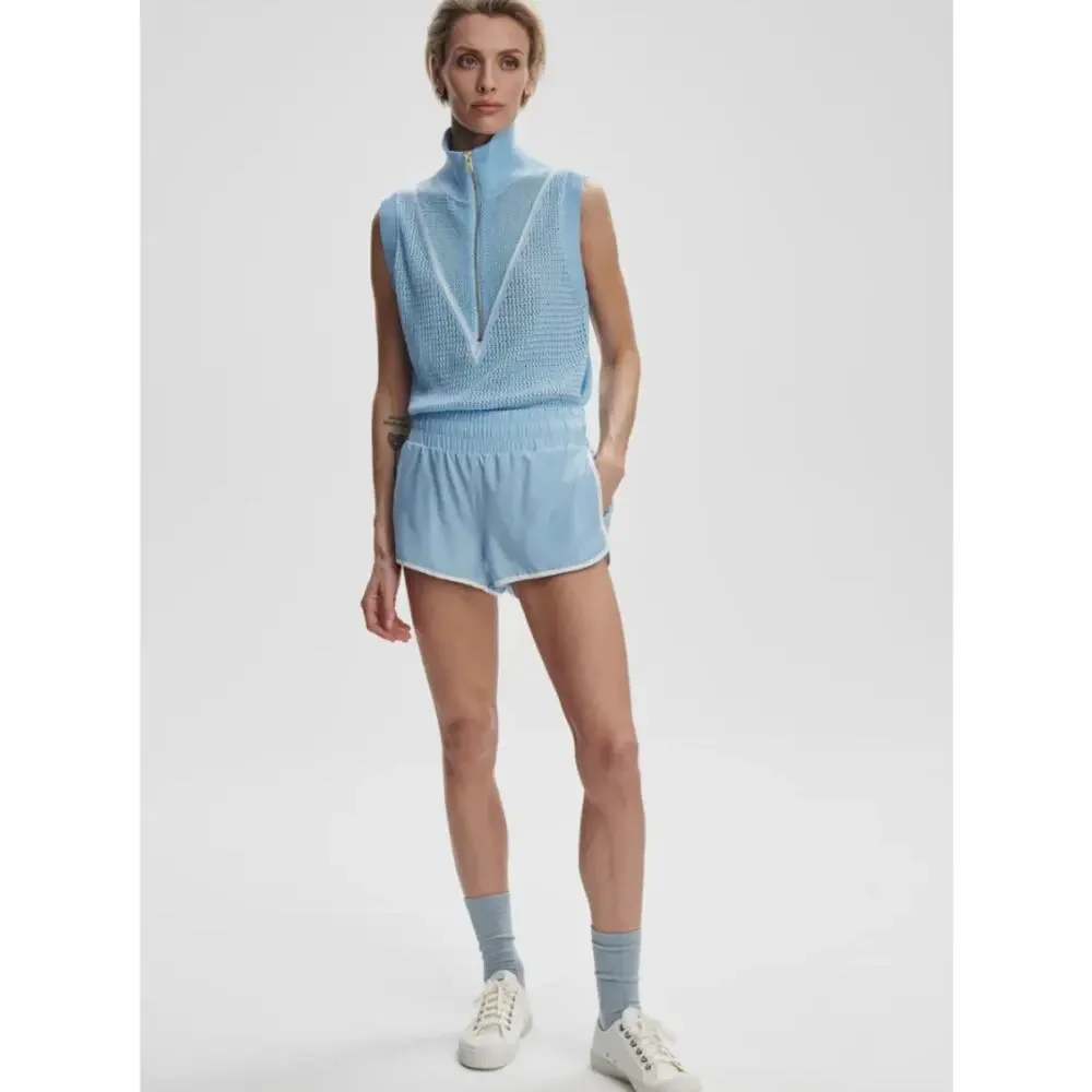 VARLEY Women's Arlington Running Shorts Large Airy Blue 2'' Inseam NWT - Picture 2 of 13